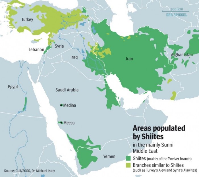 Shiia-alueet